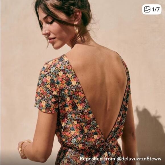 Sézane Luce floral dress  XS - Picture 2 of 9